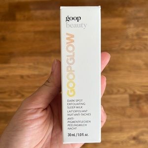 Goop Glow, dark spot exfoliating sleep milk